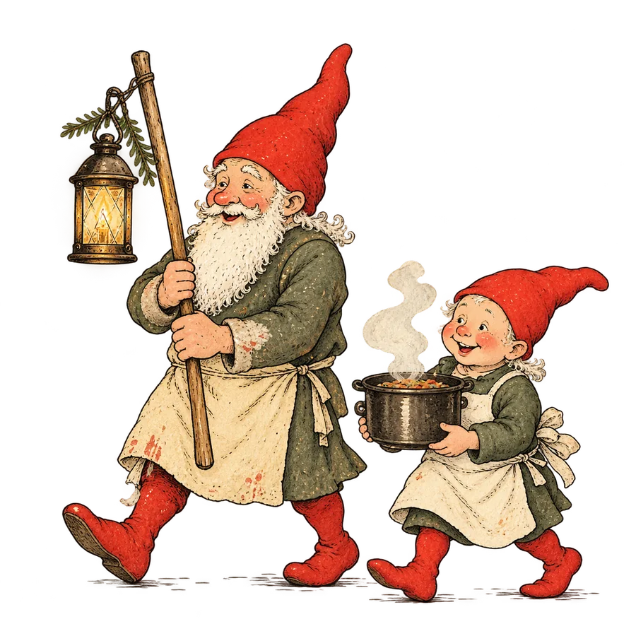 クリスマスの妖精ニッセ